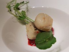鳕鱼带子配蔓越莓酱-柏蔻餐厅Le Banquet Bistro(天河北店)