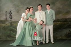 -时光纪亲子全家福照相馆(静安店母女写真父母纪念照)