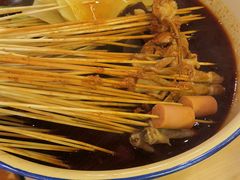 -拈签一笑黄牛肉辣卤串串