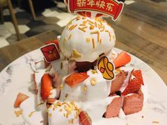 草莓吐司金字塔-周沫西餐(漫广场店)