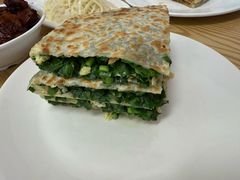 韭菜鸡蛋馅饼-京东程记肉饼店