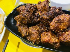 -老红桥炸灌肠牛肚锅烧烤(定福庄店)