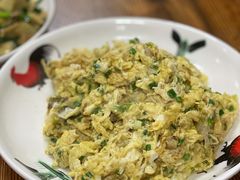 炒鸡蛋-香竹农庄•传统竹筒饭(十年店)