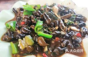 Stir-fried Mountain Snail in Flavorful Sauce