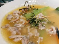 鲜花椒泡菜煮牛蛙-梧桐北京烤鸭·铜锅涮肉(海岸城店)