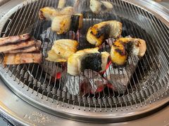 -围炉肉舍•炭烤活鳗•丹东海鲜烤肉(步行街店)