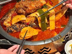 -探鱼·鲜青椒爽麻烤鱼(西南商都店)