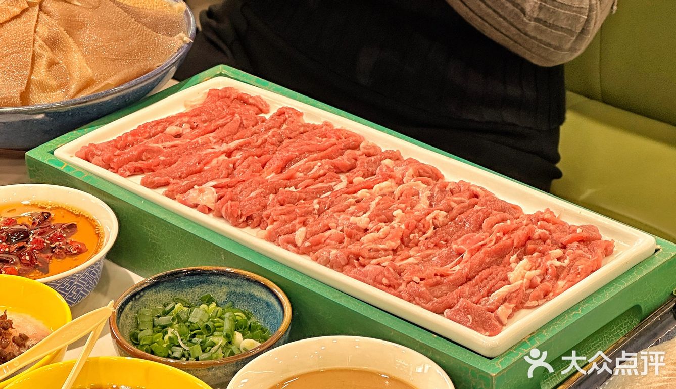 西安苏尼特羊肉只要29.5一份酉食涮肉吃到爽