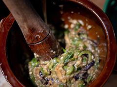 皮蛋青椒擂茄子-费大厨辣椒炒肉(万家丽一店)