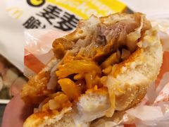 酸笋板烧鸡腿堡-麦当劳(凯德MALL太阳宫店)
