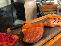 各种三文鱼吃-威斯汀舞台餐厅