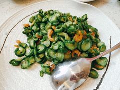 金钩海米炒脆瓜-船歌·鱼水饺青岛菜(金狮广场店)