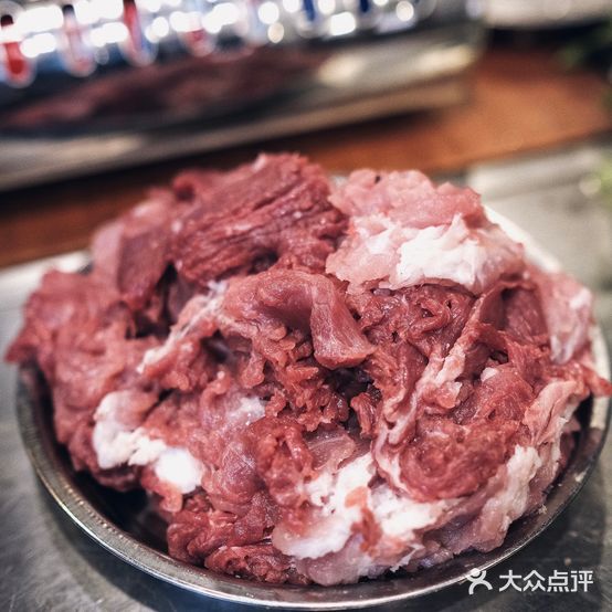 猪肉摊地摊火锅