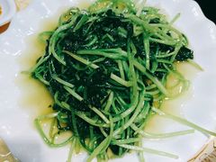 清炒雞毛菜-通乐簋街小龙虾(老店)