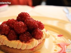 树莓水果派！！太赞了！！-北京建国饭店杰斯汀法餐厅