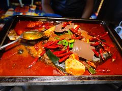 -探鱼·鲜青椒爽麻烤鱼(天河优托邦店)