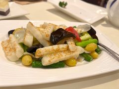 淮山银杏炒幼芦笋-利苑酒家(合景国际金融广场店)