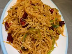 土豆丝-强氏喜阿婆粥饼店(鼓楼东街店)