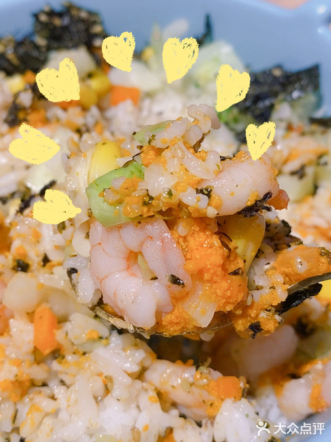 北京路美食‼️打工人的快乐🦀蟹黄拌饭