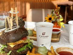 万圣节限定黑汉堡-G+KITCHEN(龙湖狮山天街店)