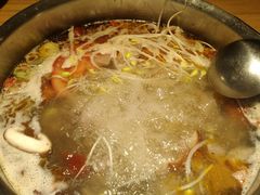 酸萝卜鸭架汤-守柴炉烤鸭(科华中路王府井店)