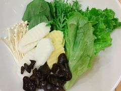 蔬菜拼盘-今日牛事潮汕鲜牛肉火锅(瑞金店)