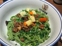 菠菜酱汁面-吴满满油泼面(北方风味园店)