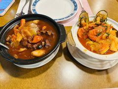 葡式海鲜烩饭-玫瑰园西餐厅(新华大厦店)