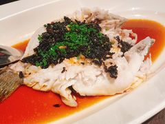 干菜蒸笋壳鱼-杭州西子湖四季酒店·金沙厅
