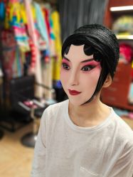 -胭脂猫京剧摄影