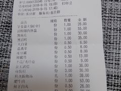 账单-皇城根(张杨店)