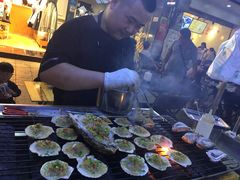 以前在街边的扇贝-王扯火胖哥烤生蚝(眉山首店)