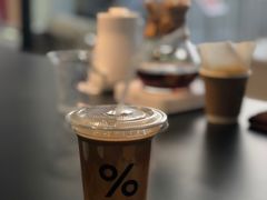 拿铁咖啡-% Arabica阿拉比卡咖啡(武康路店)