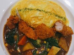 炸鸡块咖喱蛋包饭-池奈·咖喱蛋包饭(熙地港店)