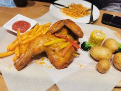 缤纷烤鸡拼盘-棒约翰比萨·意面(松江开元店)