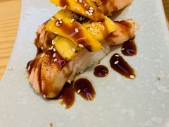 芒果芝士鳗鱼寿司-樱の千渡日式料理·铁板烧•烧鸟(金盛田广场店)