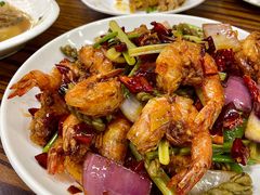 麻花麻辣虾-谢记上海大排档(长寿路店)