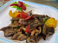 双椒炒鳝片-台山美食一绝阿四台山黄鳝饭(阿四创作店)