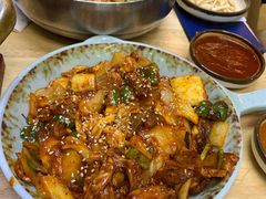 泡菜炒五花肉-쌍화점 霜花店·朝鲜族料理(徐家汇店)