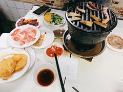 鸡蛋炸馒头片-大槐树烤肉馆