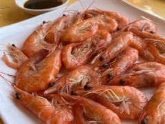 白灼海白虾&nbsp;68一斤-鹏城人家海鲜酒家·23年老字号(较场尾店)