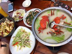 青蟹筒骨煲-春暖花开(西溪店)