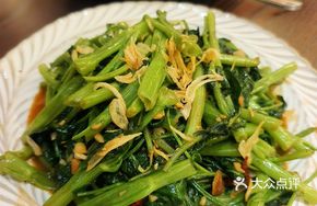 Samba Sauce Stir-fried Water Spinach