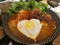 生日面-左庭右院鲜牛肉火锅(新梅广场店)