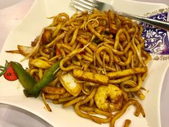 海鲜炒乌冬-番茄屋葡式美食(总店)