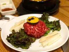 生拌牛肉-黄金牧场(明洞总店)
