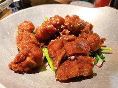 蒜香蜜汁排骨-绿茶餐厅(领展购物广场·中关村店)