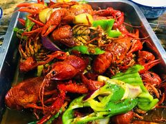 香辣十三香龙虾-517烧烤·龙虾·海鲜大排档(万象都荟店)