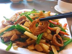 猪大肠炒自家腌笋-大唐靓汤江门私房菜(景田店)