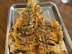 烤金鳟鱼-山居书舍